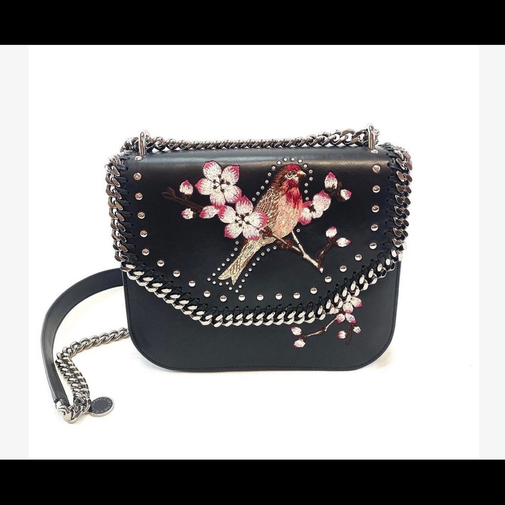 Stella McCartney Falabella box bird shoulder bag/crossbody